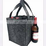 Amazon hot sale reusable red wine bag felt