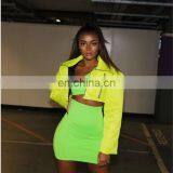 Wholesale Matching Two Piece Set Women Clothing Top and Skirt Dress Sets thumbnail-3