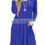 Adult Plus Size Jersey Dress for Big Women thumbnail-5