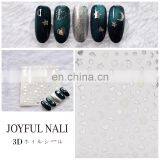 JOYFUL 317-318 Moon And Star Nail Stickers Gilding Nail Decals Japanese Strap Glue Nail Stickers thumbnail-6