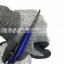 Anti Cut Resistant Level 5 Nitrile Smooth Coated Cut Proof Gloves thumbnail-5