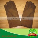 High quality Double face sheep fur glove