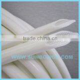 White Non-Alkali Fiberglass Sleeving Coated Silicone thumbnail-1