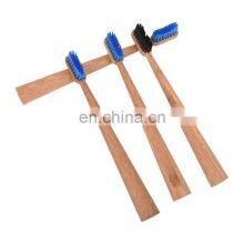 Wooden Handle Bathroom Natural Charcoal Wood Biodegradable Kids Size Travel Bamboo Toothbrush With CE thumbnail-1