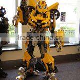 Modern Style Large Metal Abstract Sculpture , Art Sculptures for Outdoor Decoration 6 Meters High Bumblebee thumbnail-2