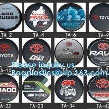 Custom Car Wheel Spare Wheel Cover Tyre, Spare Tire Cover, PVC, PU, Oxford, Nylon, Pajero Spare Tire Cover thumbnail-2