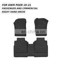 HFTM Factory Fearless of Mud and Snow TPE Car Winter Floor Mat for GWM POER 2019 2020 2021 2022 Heavy Duty Trunk Foot Mat thumbnail-2