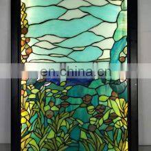 Chinese Stained Glass Supplier Custom Size High Quality Transparent Flat Colored Art Church Glass Panels Wholesale Price thumbnail-5
