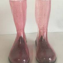 Vogue Transparent Women Rain Shoes,Fashion Transparent Ladies Shoes,Transparent Lady Shoes,Female Rain Shoe thumbnail-5