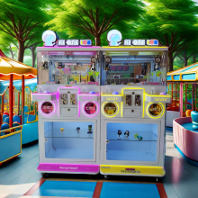 Double Position Boutique Crane Machine With Storage Display Cabinet Crane Machine thumbnail-2