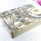 Coffee Tin Box Square Tin Box thumbnail-2