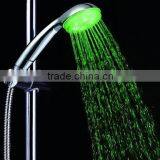 Rainfall Fashionable and Newly Designed ABS 3 Colors LED Movable Hand-Held Shower Head thumbnail-3
