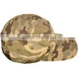 Fashion Custom Flat Top Stylish Pattern Design Cotton Twill Military Style Cap for Promotion thumbnail-3