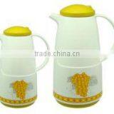 0.5L+1.0L Plastic Thermos Vacuum FLask Set