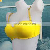 Latest Fresh Yellow Big Cup Ladies Gym Wear thumbnail-5