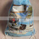 Custom design wholesale drawstring bags