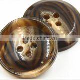 Sedex Audited Factory 2 Pillar Polyester Horn Button, Resin Horn Button thumbnail-3