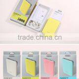 Remax Tiger Series RPP-33 5000mah Power Charger For IPhone SE Dual USB Input Port Polymer Power Bank For Samsung S5 S6 TB-0388 thumbnail-6