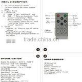 ISDVBT Car Satellite TV Receiver For Car thumbnail-4