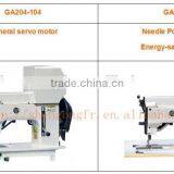 GA204-104 Walking Foot Industrial Zig Zag Sewing Machine for Leather thumbnail-6