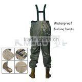 Kmucutie CHN-81250N Quality Nylon Fabric Fishing Wader Pants