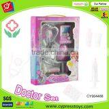 Popular kid doctor play set with lovely barbie doll