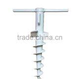 Beach Umbrella Plastic Parts Ground Screw Anchor Parasol Sand Anchor Base