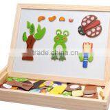 Wooden Magnetic Animal Puzzle Drawing Board thumbnail-1