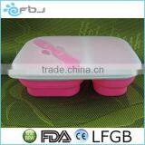 ~ Plastic Durable Bento Lunch Box With Compartment