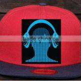 Funny Promotional Advertising EL Lighting Cap, EL Hat,LED Cap,Led Hat