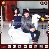 2015 Newest Creative Game Water Floating Inflatable Swan Toy for Fun thumbnail-6