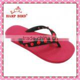 New Fashion Decorative Rivets Slippers Ladies thumbnail-1