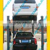 Four Post3 Years Parts of Warranty CE Approved Anti-Skid Ramp and Platform Easy Relocation 4 Post Hydraulic Vertical Car Parking