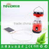 Solar Rechargeable LED Camp Lamp With Charger ABS Plastic LED Camping Lights for AA Battery Professional Portable Lighting thumbnail-3