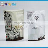Hot Sale Factory Price Resealable Stand up Pouch With Zip-lock for Coffee/expresso Packaging