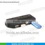 Rubber Surface 2.0 Version 4 Port Generic Usb Hub