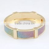 In stock marvelous gorgeous delicate cubic zirconia bracelet, changeable bangle bracelet, alloy bangle