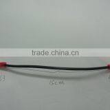 BLACK 15CM 6.3MM-6.3MM CABLE CONNECTOR thumbnail-1
