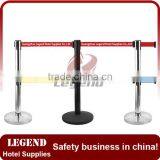 Safety Double Belt Pole 201 Pole Bank Crowd Control Barrier Stand thumbnail-1