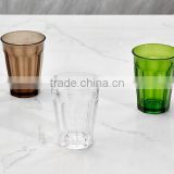 colorful food grade clear/solid color drink water cup beer cup