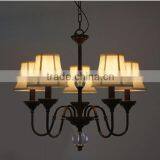 American Rural Style Edison Droplight Special Antique Forging Lamp 5 Head Chandeliers thumbnail-1