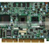 Half-size PCISA CPU card with Intel Atom processor, 512 MB memory on board, VGA/LVDS/HDTV-out, Dual PCIe GbE, USB 2.0 and SATA