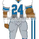 American Football Uniforms in Different Colors Custom Embroidered Or Sublimated