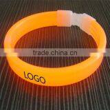 chemical light bracelet customized glow in the dark wristbands