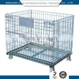 China Supplier Cheap Steel Foldable Mesh Wire Container Movable