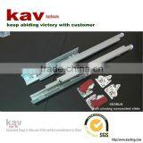 3-fold Auto Close Lock Out Drawer Slide for Kitchen Cabinet