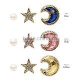 Osewaya Harajuku Bestseller Bijoux Jewelry Moon Charm Fashion Ring no Moq thumbnail-2