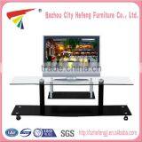 Wholesale High Quality Glass Hotel tv Stand thumbnail-1