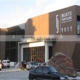 Pvc Exterior Cladding White Primed Mdf Door Skin Wooden Wavy Wall Paneling