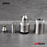 2015 Wotofo Amod Newest stainless steel e-cigarette aqua rda atomizer for wholesale atomizer aqua v2 clone rda